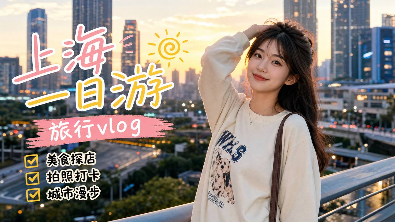 sm捆绑视频-城市旅行VLOG生活视频分享